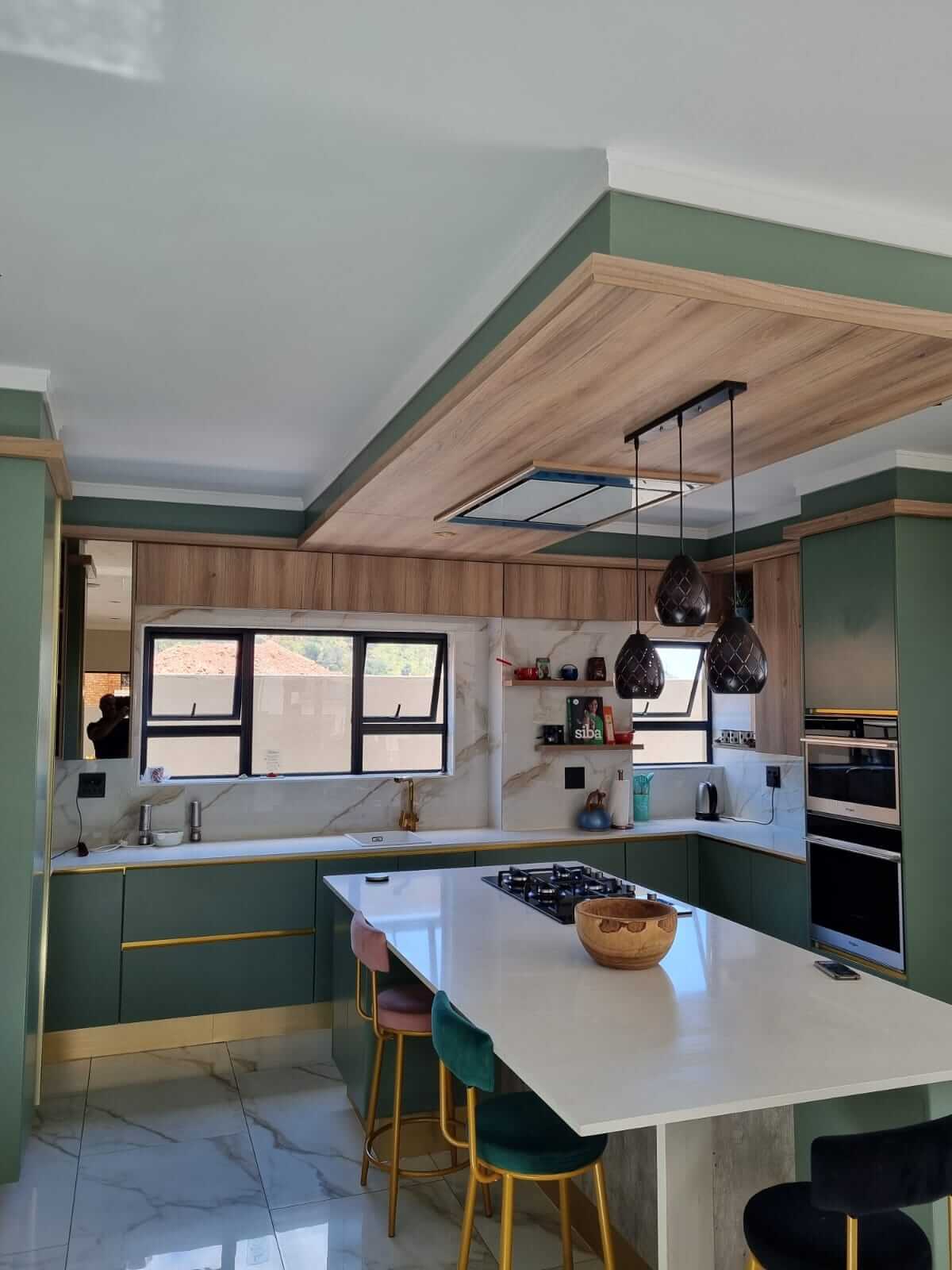 built in kitchen cupboards